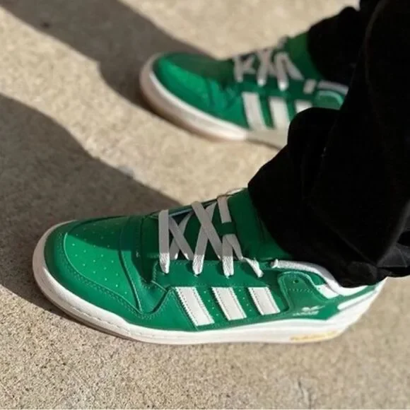 adidas originals Forum Low LEC Green/Off-White/gold sneakers - Picture 16 of 16